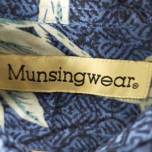 マンシングウェア Munsingwear レーヨンアロハシャツ メンズ JPN:L