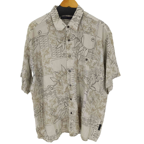 ナチュラルイシュー NATURAL ISSUE 総柄シャツ レーヨン メンズ JPN:XL