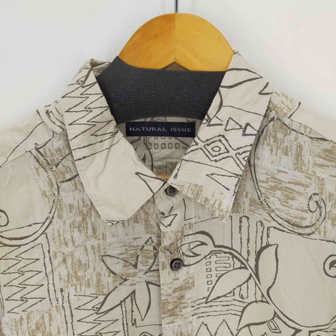 ナチュラルイシュー NATURAL ISSUE 総柄シャツ レーヨン メンズ JPN:XL