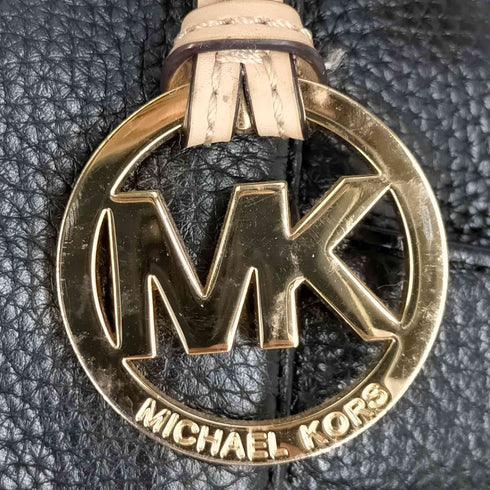 マイケルコース Michael Kors MKチャーム レザートートバッグ レディース