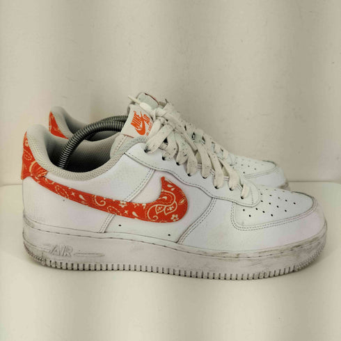 ナイキ NIKE WMNS Air Force 1 Low '07 Essential Orange Paisley メンズ JPN:28