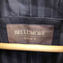 ベルモーレ BELLUMORE 比翼 スタンドカラー ウール ショート コート メンズ import:L