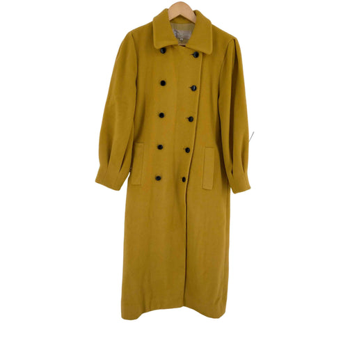ピエールカルダン pierre cardin カシミヤ混 ダブルボタン ウールコート レディース JPN:9号