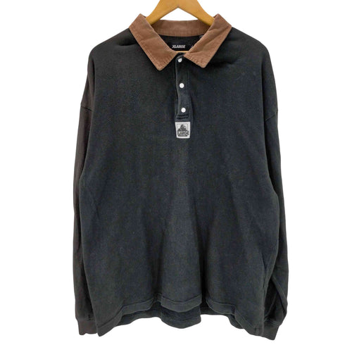エクストララージ XLARGE OG LOGO RUGBY SHIRT メンズ JPN:XL