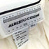 ALBERTO CELINI シャドーストライプ 2タックワイドスラックス メンズ 35/L