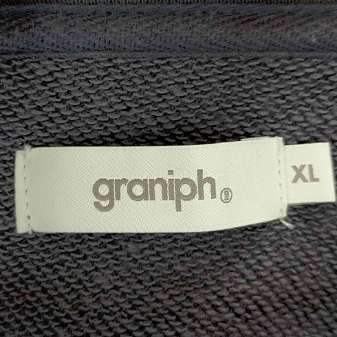 デザインティーシャツストアグラニフ Design Tshirts Store graniph DIPPIN ハーフジップスウェット メンズ JPN:XL