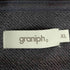 デザインティーシャツストアグラニフ Design Tshirts Store graniph DIPPIN ハーフジップスウェット メンズ JPN:XL