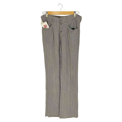 CONTACT SLACKS BY MILLER 70-80s ストライプ ブーツカットパンツ メンズ