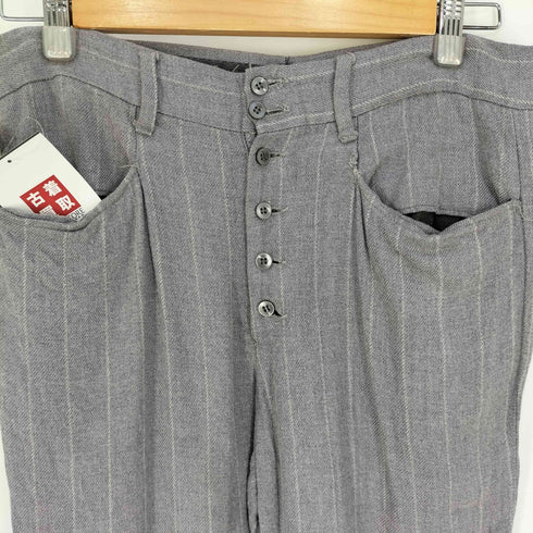 CONTACT SLACKS BY MILLER 70-80s ストライプ ブーツカットパンツ メンズ