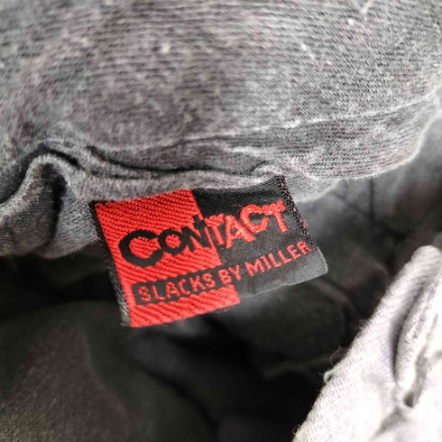 CONTACT SLACKS BY MILLER 70-80s ストライプ ブーツカットパンツ メンズ