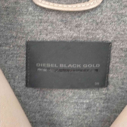 ディーゼルブラックゴールド DIESEL BLACK GOLD 2WAY ラムレザー ダブルライダースジャケット ロングスカート レディース