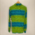 HUKAP L/S ジオメトリック柄ナイロンシャツ メンズ JPN:L