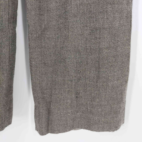 ジョルジオアルマーニ Giorgio Armani 80-90s イタリア製 ミックスカラー ネップ ウールレーヨン 1タックスラックス メンズ 38