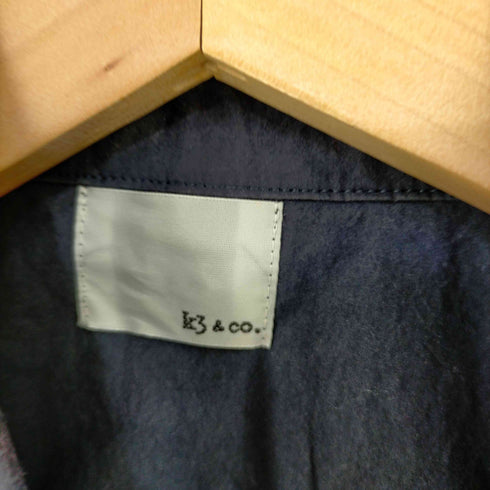 ケイスリーアンドコー k3&co. コットン シャツワンピース レディース