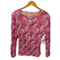 L/S 総柄ポップコーントップス レディース