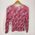 L/S 総柄ポップコーントップス レディース