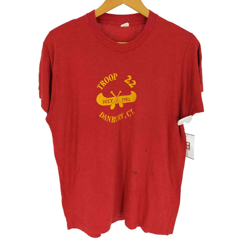 80-90S USA製 シティプリント S/S Tシャツ シングルステッチ メンズ import:XL