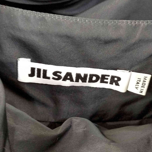 ジルサンダー JIL SANDER イタリア製 シルク混 ドレープワンピース レディース