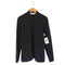 コムデギャルソンシャツ COMME des GARCONS SHIRT フランス製 バイカラー切替 ウールニットポロシャツ メンズ JPN:S