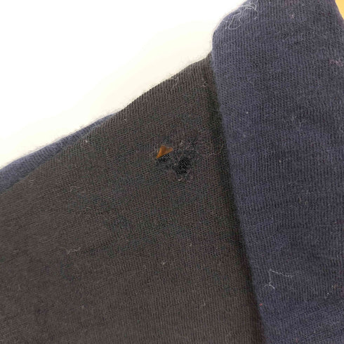コムデギャルソンシャツ COMME des GARCONS SHIRT フランス製 バイカラー切替 ウールニットポロシャツ メンズ JPN:S