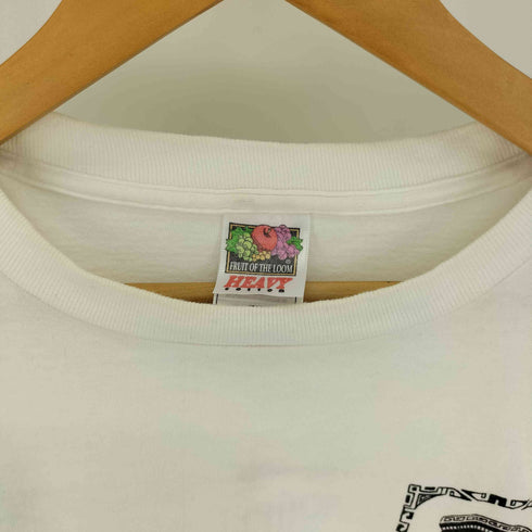 00S FRUIT OF THE LOOM HEAVYボディ ARCHIPEL DES MARQUISES 民族 プリント S/S Tシャツ メンズ import:L