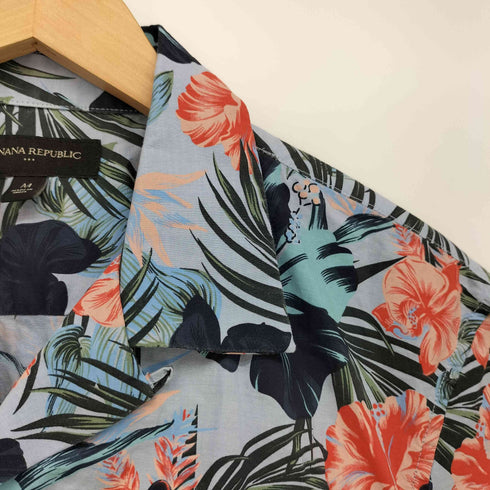 バナナリパブリック BANANA REPUBLIC 19SS ハイビスカス アロハ シャツ メンズ JPN:M