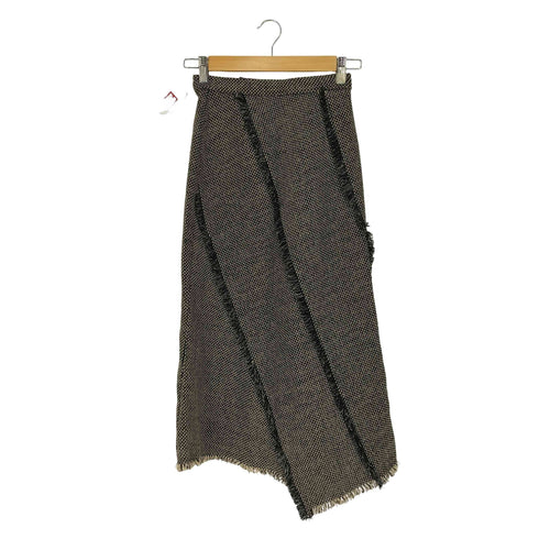 L'Or Spiral Tweed Skirt レディース S