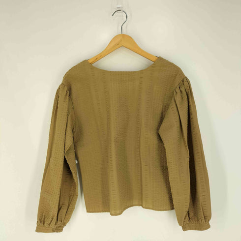 マウジー moussy PUFF SHOULDER BLOUSE レディース FREE