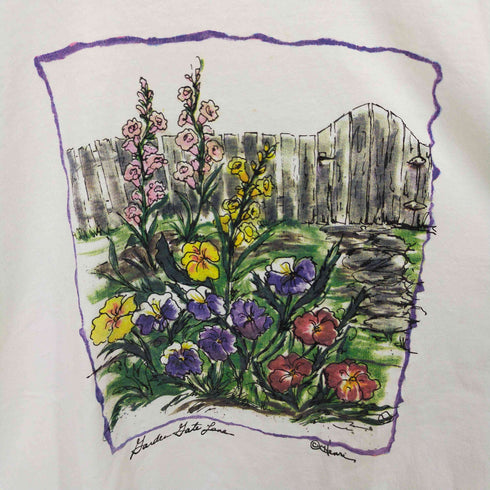 フルーツオブザルーム FRUIT OF THE LOOM USA製 グラフィック プリント Tシャツ メンズ import:XL