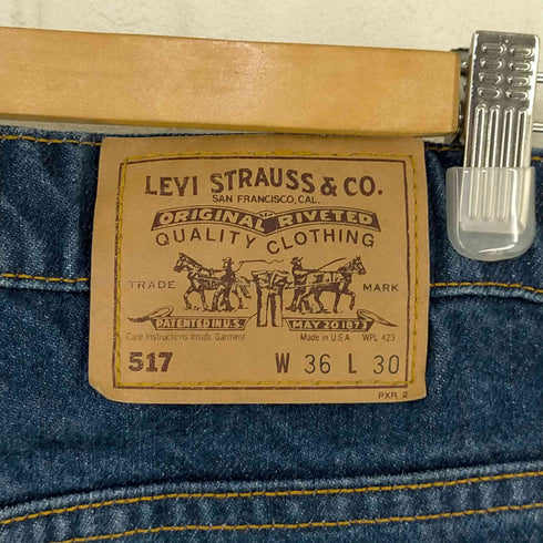 リーバイス Levis USA製 517 ボタン裏575 オレンジタブ フレアデニムパンツ メンズ 36