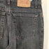 リーバイス Levis USA製 550 ボタン裏532 後染め RELAXED FIT TAPERED REG ブラックデニムパンツ メンズ JPN:L
