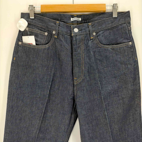 オーラリー AURALEE HARD TWIST DENIM 5P PANTS メンズ 34