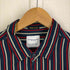 DENIM&FLOWER RICKY SINGH ストライプ柄 半袖レーヨンシャツ メンズ import:M