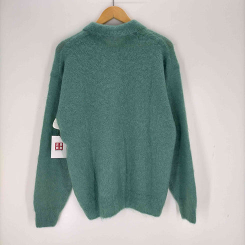 オーラリー AURALEE Brushed Super Kid Mohair Knit POLO メンズ JPN:3