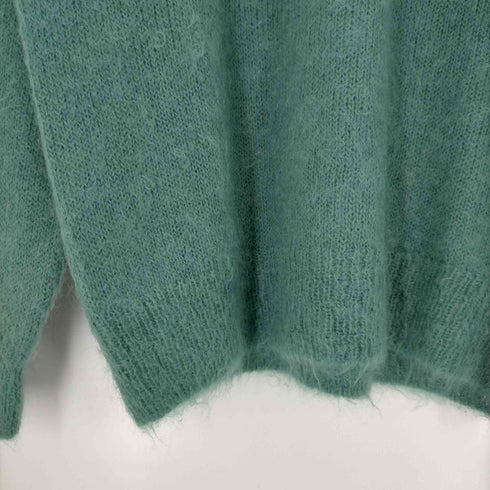 オーラリー AURALEE Brushed Super Kid Mohair Knit POLO メンズ JPN:3