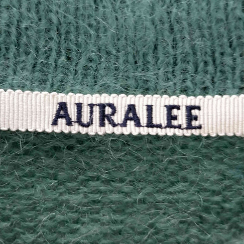 オーラリー AURALEE Brushed Super Kid Mohair Knit POLO メンズ JPN:3