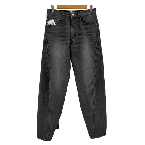 ネヴァーフォーゲット NVRFRGT 3D TWISTED WIDE LEG JEANS メンズ JPN:2