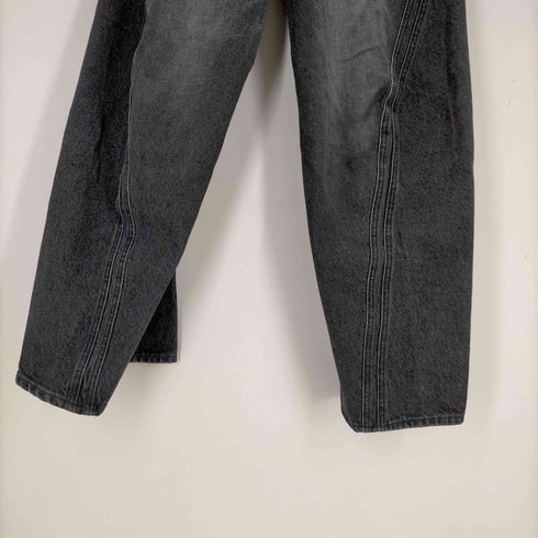 ネヴァーフォーゲット NVRFRGT 3D TWISTED WIDE LEG JEANS メンズ JPN:2