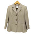 ジバンシィ GIVENCHY BOUTIQUES シルク混 3B ウール テーラードジャケット レディース JPN:42