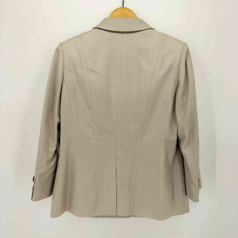 ジバンシィ GIVENCHY BOUTIQUES シルク混 3B ウール テーラードジャケット レディース JPN:42