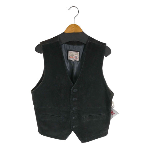 TURKEY BEAR ピッグレザー スエードベスト メンズ import:M