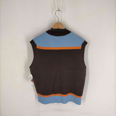 ユニクロ UNIQLO ポップコーンVネックニットベスト メンズ 3XL