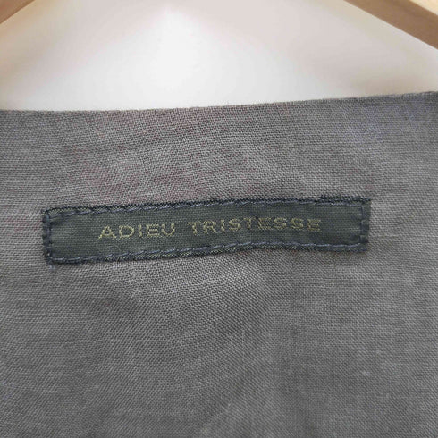 ADIEU TRISTESSE リネンロングワンピース レディース 38