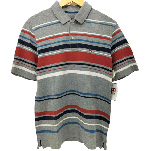 エディーバウアー Eddie Bauer マルチボーダー ポロシャツ メンズ JPN:M