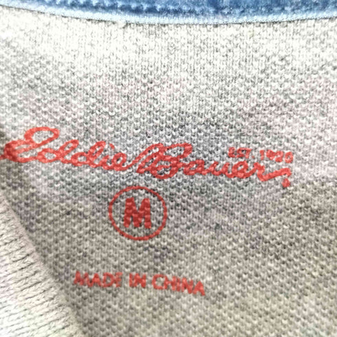 エディーバウアー Eddie Bauer マルチボーダー ポロシャツ メンズ JPN:M