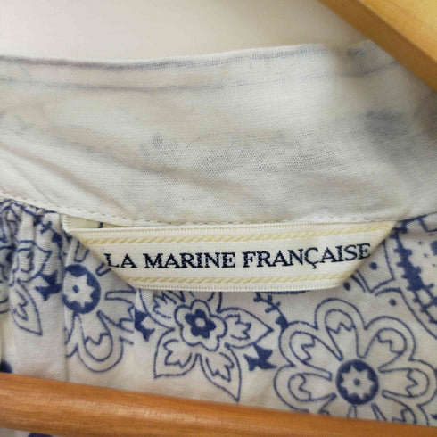 マリンフランセーズ la marine francaise 総柄 ミディワンピース レディース