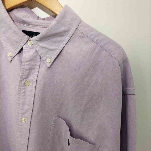 ポロラルフローレン POLO RALPH LAUREN BIG SHIRT ポニー刺繍 オックスフォードボタンダウン長袖シャツ oxford BD long sleeve shirt メンズ XL