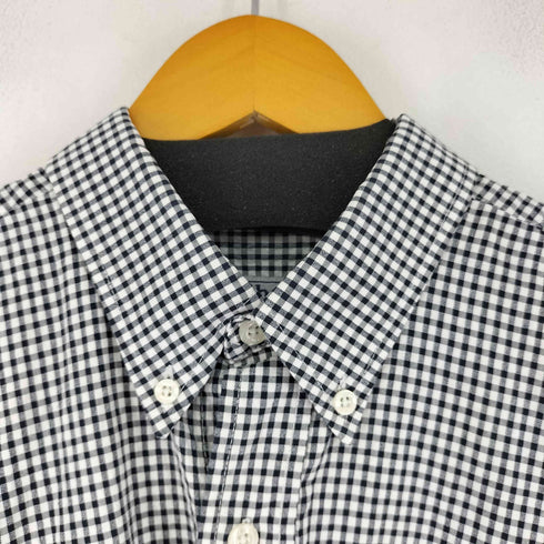 バーバリーズ BURBERRYS OLD シアサッカー ギンガムチェックシャツ メンズ JPN:L