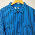 ヤーモ yarmo 20AW Boiler Suit Flannel Stripe ボイラースーツ ユーロワークつなぎ ストライプ柄ジャンプスーツ レディース L
