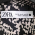 ザラ ZARA Animal Print Button Down Tunic Top レディース M